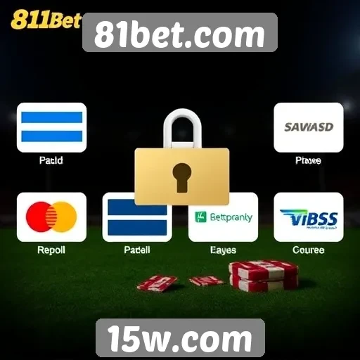 Métodos de pagamento aceitos no 81bet.com