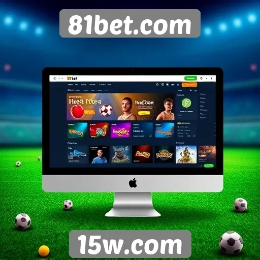Interface e experiência do usuário no 81bet.com